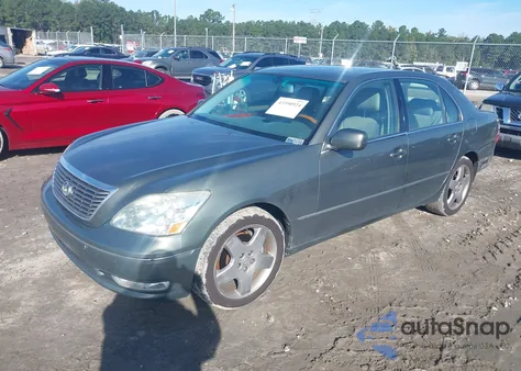 2005 Lexus Ls 430 z USA, uszkodzony, nr VIN JTHBN36F955003009